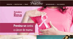 Desktop Screenshot of pratofino.com.br